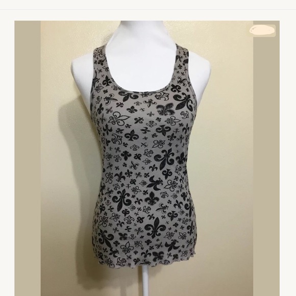 Maurices Tops - Fleur de Lis Racerback Tank Top